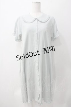 画像1: merry jenny / bear刺繍ガーゼワンピース F ミント Y-25-05-22-163-LO-OP-SZ-ZY