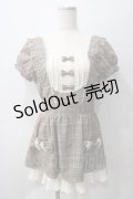LIZ LISA /チェック柄ミニワンピース 0 ブラウン Y-25-05-22-164-LO-OP-SZ-ZY
