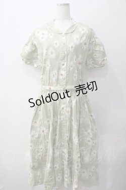 画像1: INGEBORG / マーガレットワンピース  ミント Y-25-05-22-166-LO-OP-AS-ZY