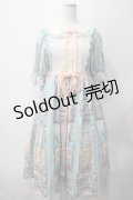 axes femme kawaii / ティティ×ベアファミリーワンピース M ミント Y-25-05-22-169-AX-OP-SZ-ZY