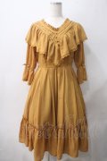 axes femme kawaii / シャルロットワンピース M イエロー Y-25-05-22-170-AX-OP-SZ-ZY