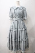 axes femme kawaii / ロマンティックフリルワンピース M ミント Y-25-05-22-171-AX-OP-SZ-ZY