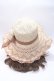 画像3: axes femme / モチーフ付きサマーハット  ベージュ Y-25-05-22-016-AX-AC-SZ-ZY (3)