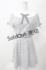 LIZ LISA / グレンチェックハートワンピース 0 グレー Y-25-05-22-176-LO-OP-SZ-ZY