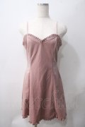 Ank Rouge / ベロアキャミワンピース M ピンク Y-25-05-22-177-CA-OP-SZ-ZY