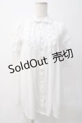 axes femme / ロングシャツ  白 Y-25-05-22-018-AX-BL-SZ-ZY