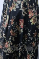画像3: 【SALE】axes femme / バックシャン花柄スカート M クロ Y-25-05-22-197-AX-SK-SZ-ZT503 (3)