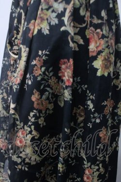 画像3: axes femme / バックシャン花柄スカート M クロ Y-25-05-22-197-AX-SK-SZ-ZY