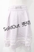 axes femme POETIQUE / ビットデザインスカート M ラベンダー Y-25-05-22-203-AX-SK-SZ-ZI