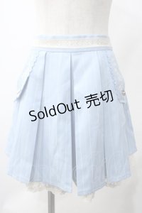 axes femme / フラップデザインキュロット M サックス Y-25-05-22-216-AX-PA-SZ-ZY