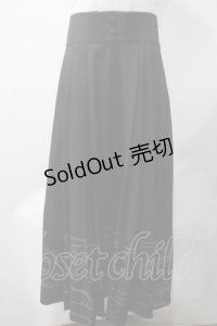 Hoshibako Works / 繁花集スカート  黒 Y-25-05-22-227-LO-SK-SZ-ZY