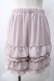 画像1: axes femme POETIQUE / レースフリルペチパンツ M ピンク Y-25-05-22-229-AX-PA-SZ-ZY (1)
