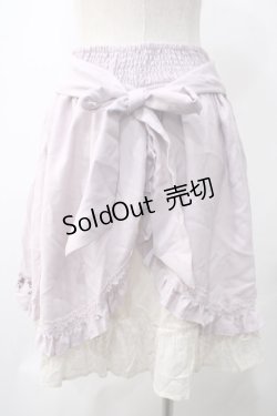 画像2: axes femme POETIQUE / Disneyラプンツェル/ハイウエスト刺繍スカート M ラベンダー Y-25-05-22-236-AX-SK-SZ-ZY