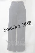 axes femme POETIQUE / レースアップデニムパンツ M インデイゴ Y-25-05-22-241-AX-PA-SZ-ZI