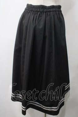 画像2: axes femme / 連ボタンフィッシュテールスカート F 黒 Y-25-05-22-244-AX-SK-SZ-ZY