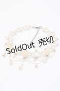 Ozz Croce / 薔薇パールネックレス  アイボリー Y-25-05-22-003-OO-AC-SZ-ZY
