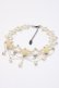 画像1: Ozz Croce / 薔薇パールネックレス  アイボリー Y-25-05-22-003-OO-AC-SZ-ZY (1)