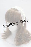 Melody BasKet / 旋律で紡いだレースカチューシャ  アイボリー Y-25-05-25-045-LO-AC-SZ-ZY
