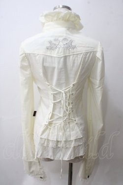 画像2: Ozz Croce / 黒執事コラボ　ブラウス  生成り Y-25-05-25-059-OO-BL-SZ-ZY