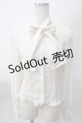 Victorian maiden / ロイヤルレーシースタンドカラーブラウス  アイボリー Y-25-05-25-061-CL-BL-SZ-ZY