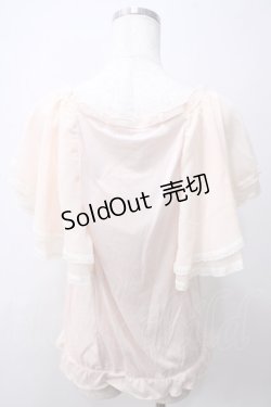 画像2: axes femme / シフォン袖トップス  ピンク Y-25-05-25-069-AX-TO-SZ-ZY