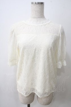 画像1: axes femme / 総レースプルオーバー  キナリ Y-25-05-25-079-AX-TO-SZ-ZY