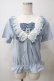 画像1: axes femme / レイヤード風カットデニムプルオーバー  ウォッシュ Y-25-05-25-080-AX-TO-SZ-ZY (1)