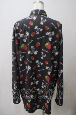 画像2: Jamie エーエヌケー / ストロベリーベアビッグシャツ M 黒 Y-25-05-25-087-LO-BL-SZ-ZY