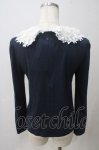 画像2: 【SALE】Jane Marple / マルチレースカラーカットソー M ネイビ- Y-25-05-25-092-JM-TO-SZ-ZT457 (2)