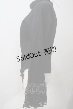 画像3: BPN / ビスチェ風切り替えブラウス M 黒 Y-25-05-25-100-GO-BL-SZ-ZY