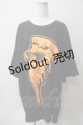 MILKBOY / PIZZA Tシャツ  ブラック Y-25-05-25-101-MB-TO-SZ-ZY
