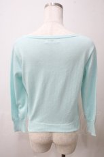 画像2: 【SALE】Emily Temple cute / 香水瓶刺繍ラメニットカーディガン  サックス Y-25-05-25-103-ET-TO-SZ-ZT457 (2)