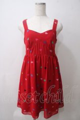 MILK / ハートキャンディBabydoll  レッドxキャンディハート Y-25-05-25-117-ML-OP-SZ-ZI