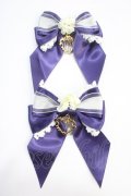 BABY,THE STARS SHINE BRIGHT / Pearl Bouquetミニリボンコーム  ネイビー Y-25-05-25-014-BA-AC-SZ-ZY