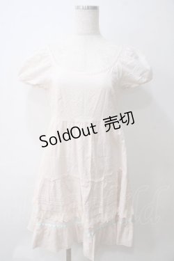 画像1: Emily Temple cute / 水玉パフ袖ワンピース  ピンク Y-25-05-25-121-ET-OP-SZ-ZY