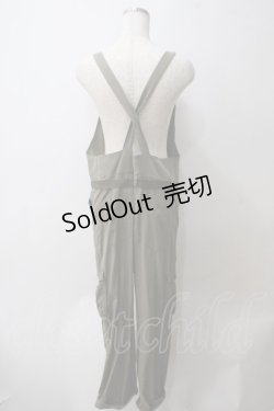 画像2: Jane Marple Dans Le Salon / キュプラコットンツイルサロペット M カーキ Y-25-05-25-124-JM-PA-SZ-ZY