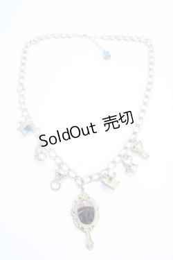 画像3: Jane Marple / 宝石と鏡のネックレス  シルバー×ブルー Y-25-05-25-001-JM-AC-SZ-ZY