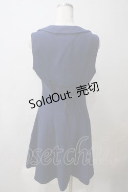 画像2: Princess Chronicles / 群青の騎士の編み上げロングベスト M 群青 Y-25-05-25-127-PU-JA-SZ-ZY