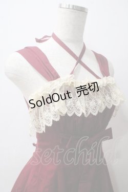 画像4: Mary Magdalene / デボラドールワンピース  ボルドー Y-25-05-25-132-CL-OP-SZ-ZY