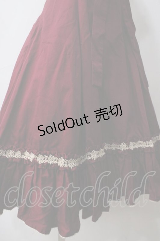 画像5: Mary Magdalene / デボラドールワンピース  ボルドー Y-25-05-25-132-CL-OP-SZ-ZY (5)