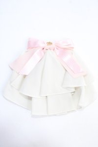Innocent World / ハピネスリボンジャボ  Beige×Pink Y-25-05-25-016-IW-ZA-SZ-ZY