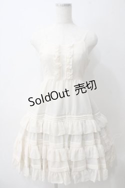 画像1: Victorian maiden / シフォンアンダードレス  アイボリー Y-25-05-25-134-CL-OP-SZ-ZY