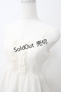 画像3: Victorian maiden / シフォンアンダードレス  アイボリー Y-25-05-25-134-CL-OP-SZ-ZY