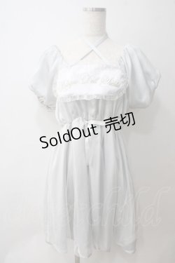 画像1: Amavel / アイマスクモチーフチュール重ねワンピース F グレー Y-25-05-25-139-CA-OP-SZ-ZY