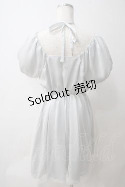 画像2: Amavel / アイマスクモチーフチュール重ねワンピース F グレー Y-25-05-25-139-CA-OP-SZ-ZY