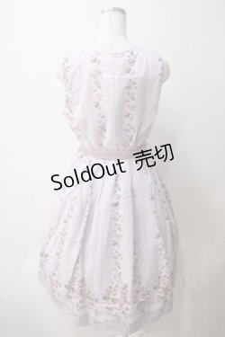 画像2: axes femme / 花柄パネルワンピース  アワピンク Y-25-05-25-145-AX-OP-SZ-ZY