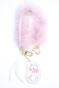 画像1: Maison de FLEUR / Disney Marie/ストラップ F ピンク Y-25-05-25-018-LO-ZA-SZ-ZY