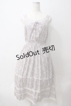 画像1: axes femme / 小花柄キャミワンピース  ラベンダー Y-25-05-25-148-AX-OP-SZ-ZI