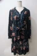 axes femme / 花柄ワンピース  グリーン Y-25-05-25-151-AX-SK-SZ-ZY