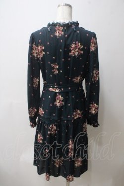 画像2: axes femme / 花柄ワンピース  グリーン Y-25-05-25-151-AX-SK-SZ-ZY